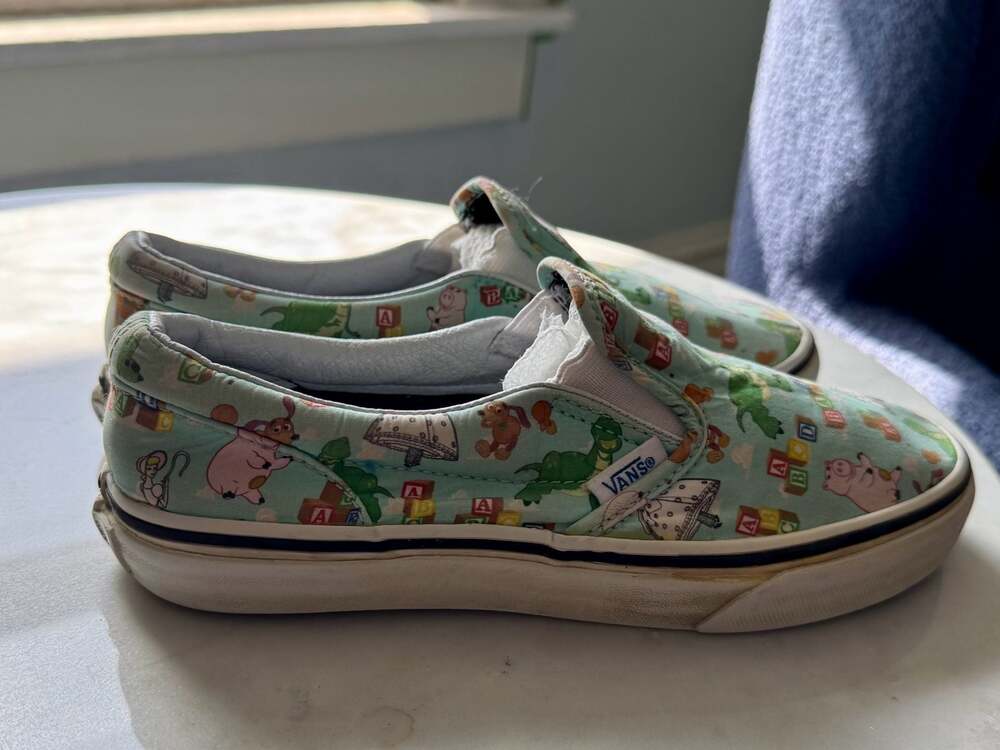 Vans Toy Story Classic Slip-On Shoes Youth Kids 4